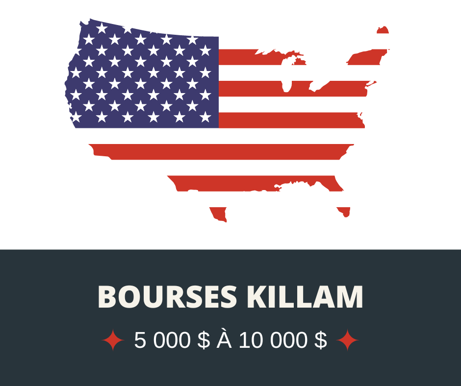 Bourses Killam de 5000$ à 10000$