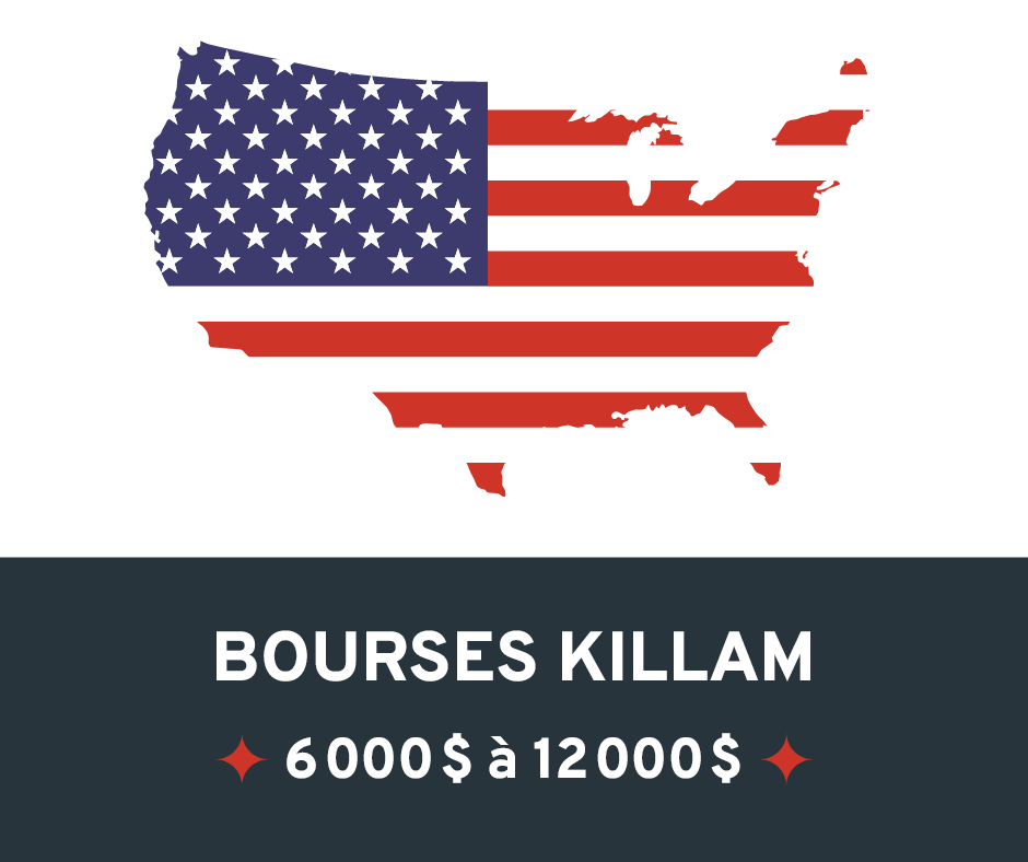 Bourses Killam de 6000$ à 12000$