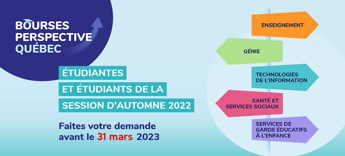 Formulaire Bourses Perspective Québec