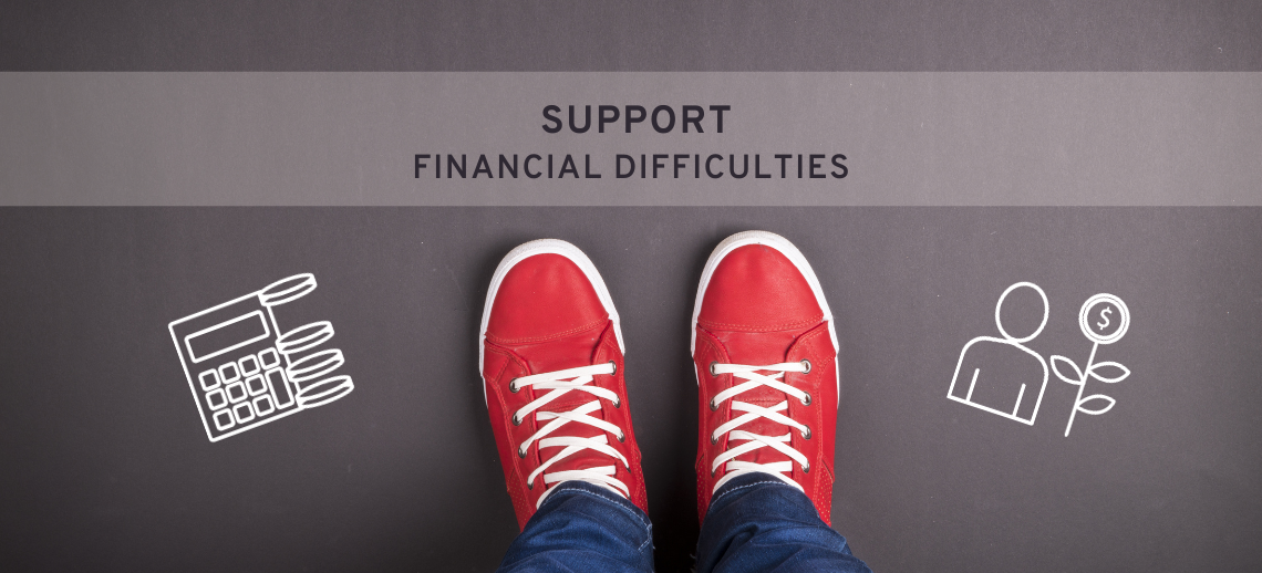 Support financial difficulties