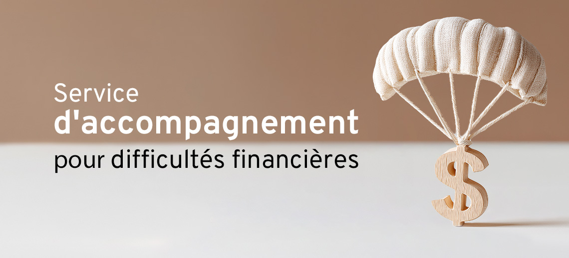Accompagnement difficultés financières